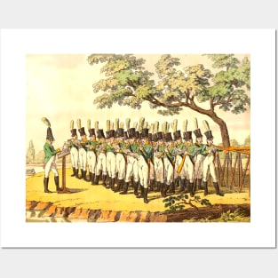 Green Uniform Military Regiment Posters and Art